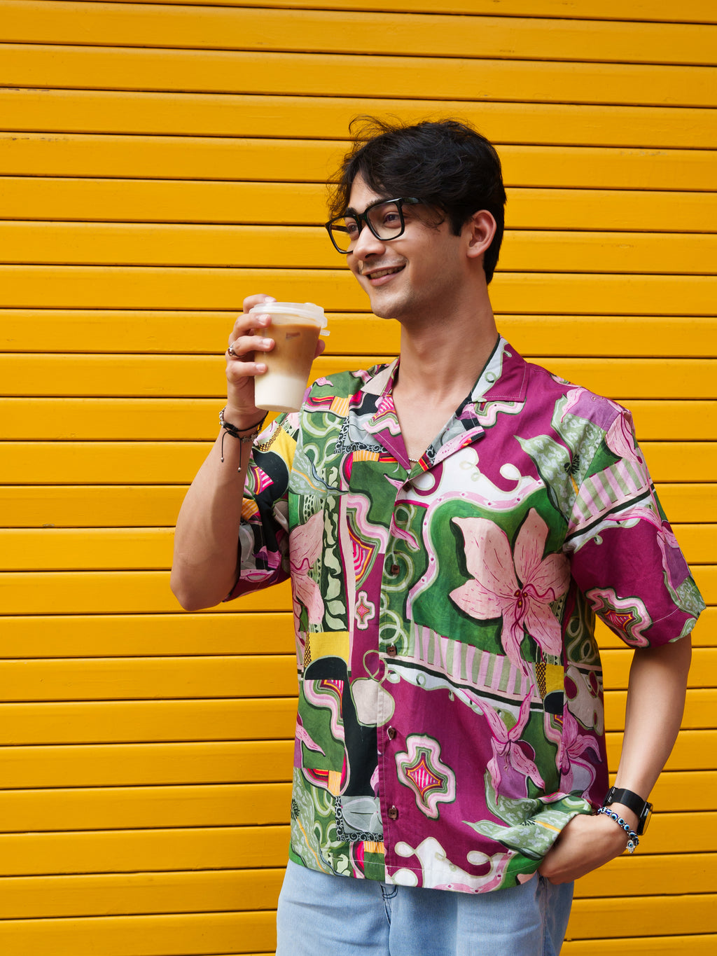 ROZANA SHIRT IN BAGEECHA PRINT