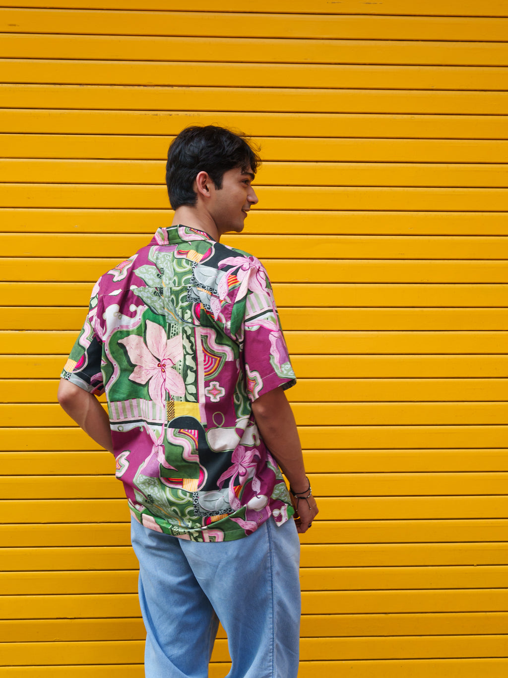 ROZANA SHIRT IN BAGEECHA PRINT