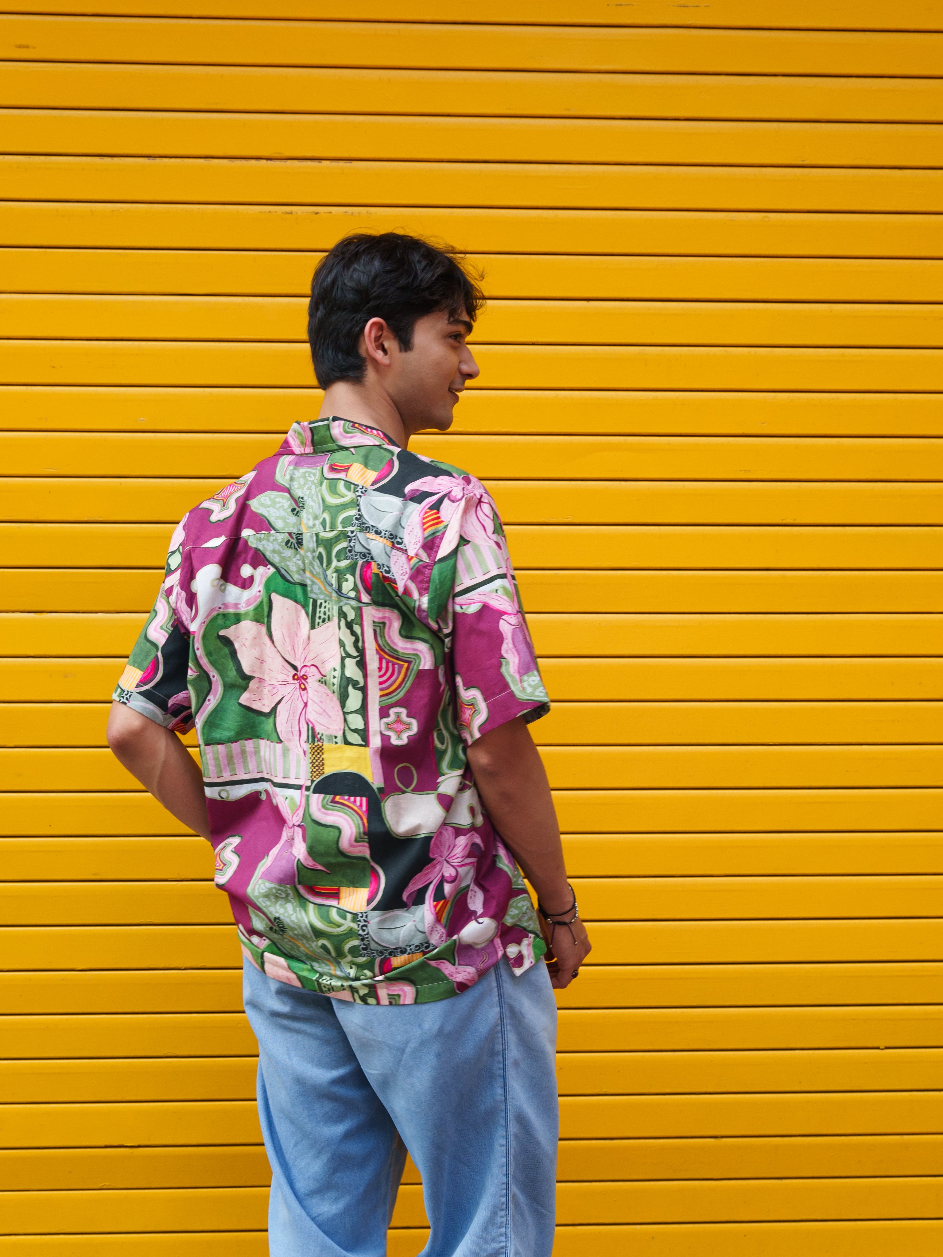 ROZANA SHIRT IN BAGEECHA PRINT