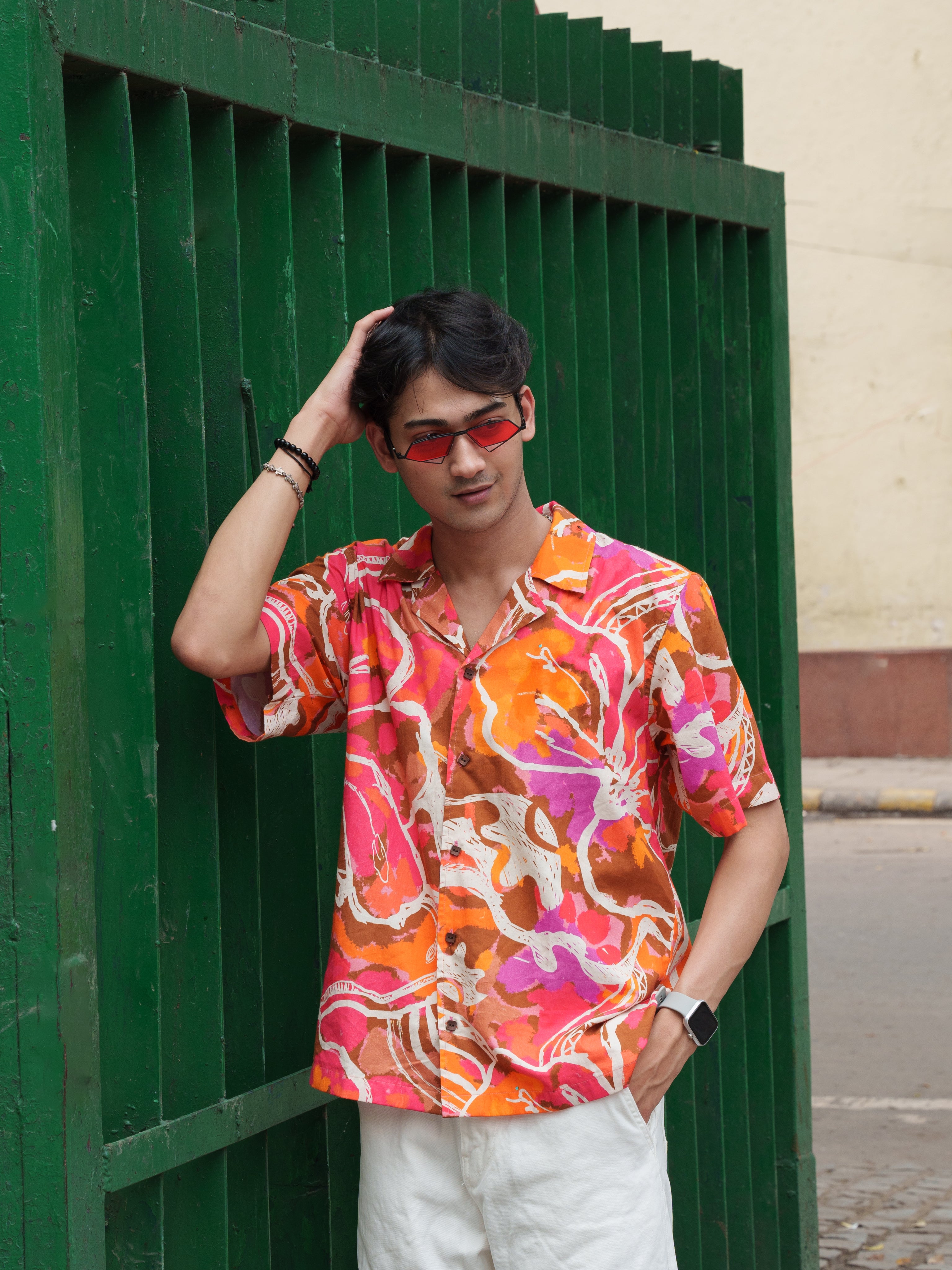 ROZANA SHIRT IN RASNA PRINT