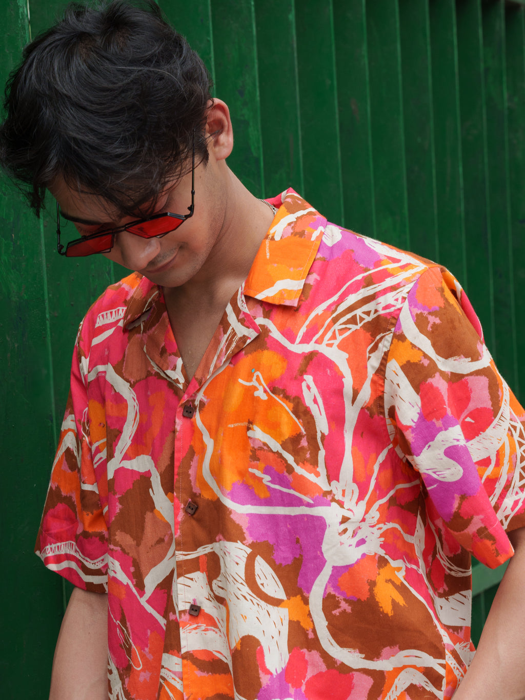 ROZANA SHIRT IN RASNA PRINT