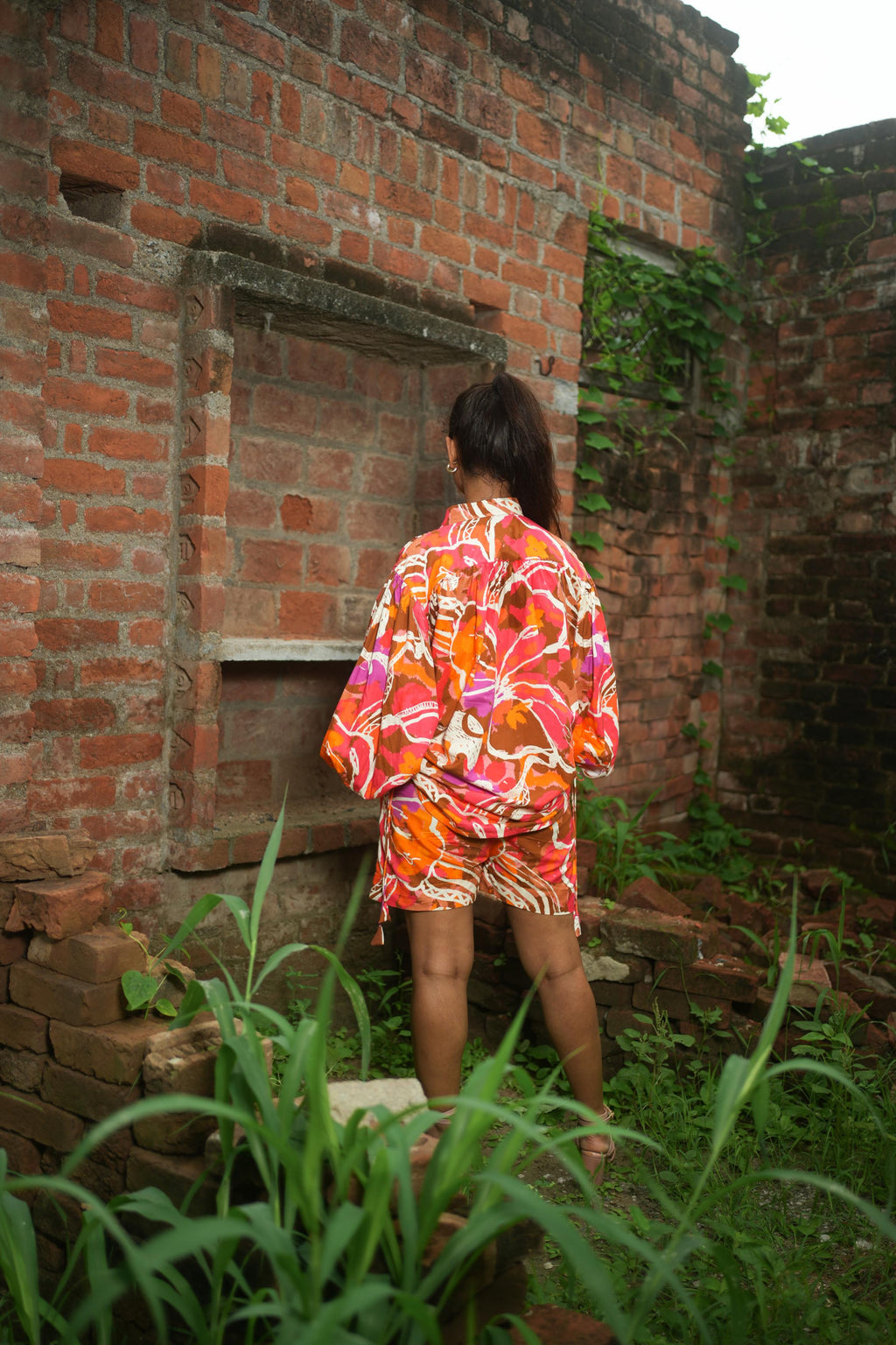 DORI CO-ORD SET IN RASNA PRINT