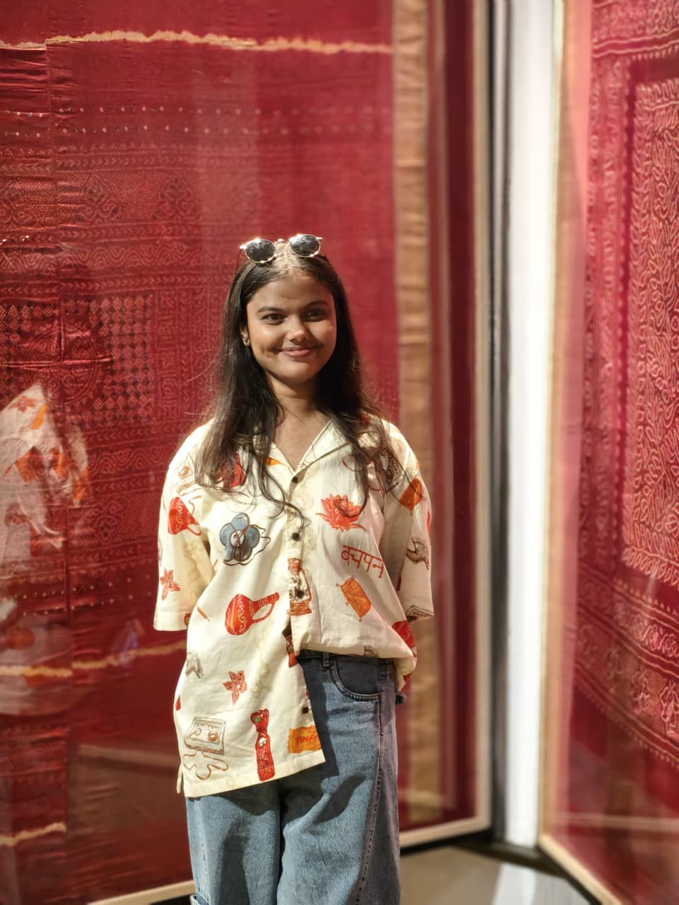 ROZANA SHIRT IN GULLAK PRINT